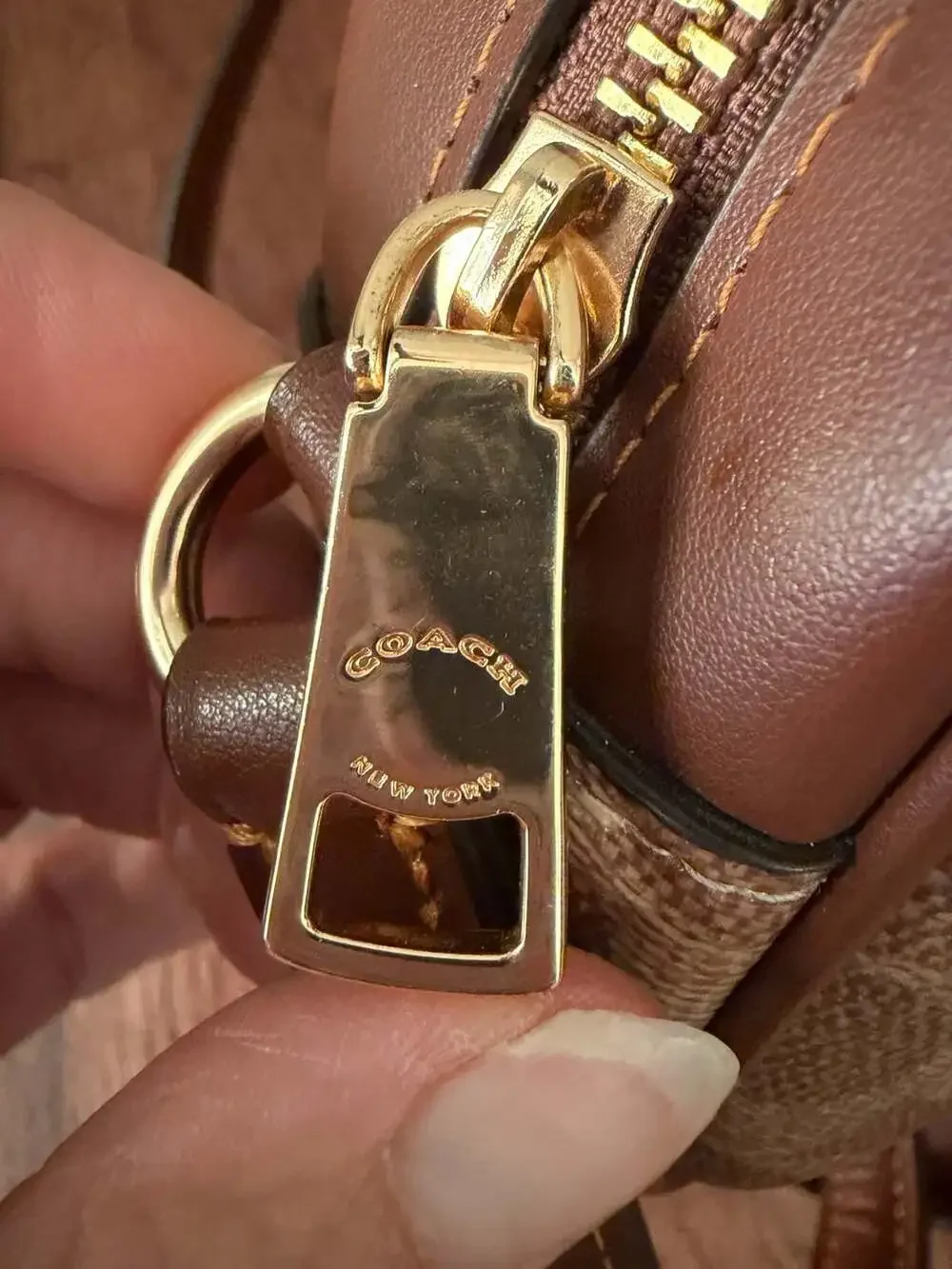 Coach Mini Jamie Camera Bag In Signature Canvas